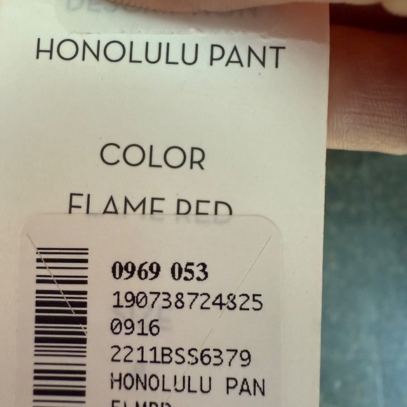 SCUBA BLAZER JACKET FLAME RED - Picture 9 of 9